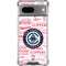 NBA Los Angeles Clippers Blast Logos Google Pixel 8 Clear Case