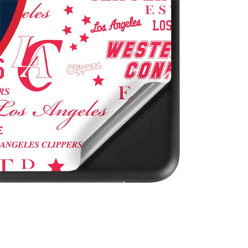 NBA Los Angeles Clippers Blast Logos Google Pixelbook Go Skin