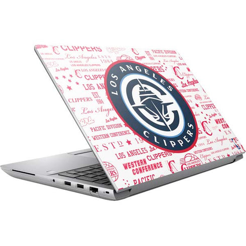 NBA Los Angeles Clippers Blast Logos HP ZBook Fury 16 G10 Skin