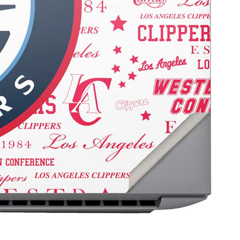 NBA Los Angeles Clippers Blast Logos HP ZBook Fury 16 G10 Skin