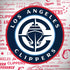 NBA Los Angeles Clippers Blast Logos Dell Inspiron Skin