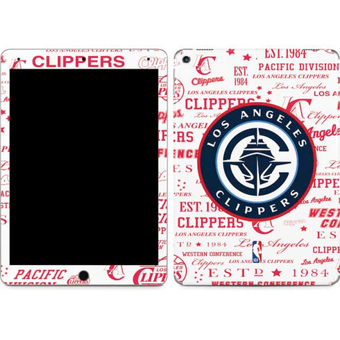 NBA Los Angeles Clippers Blast Logos iPad Skins