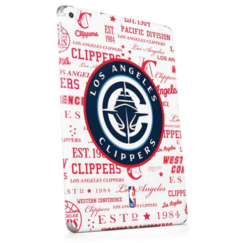 NBA Los Angeles Clippers Blast Logos Apple iPad Skin