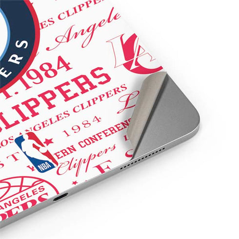 NBA Los Angeles Clippers Blast Logos Apple iPad Air Skin