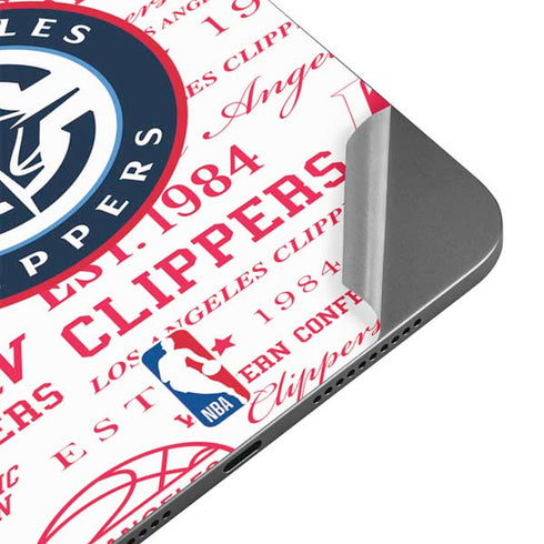 NBA Los Angeles Clippers Blast Logos Apple iPad Mini Skin