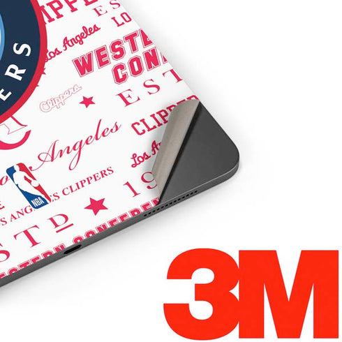 NBA Los Angeles Clippers Blast Logos Apple iPad Pro Skin