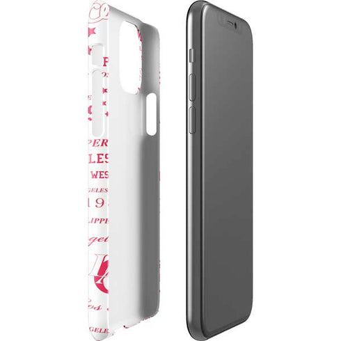 NBA Los Angeles Clippers Blast Logos iPhone 11 Pro Lite Case