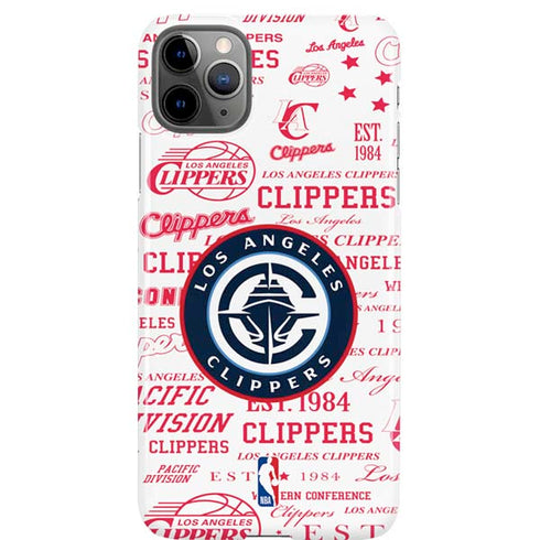 NBA Los Angeles Clippers Blast Logos iPhone Cases