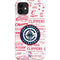 NBA Los Angeles Clippers Blast Logos iPhone 12 Mini Lite Case