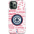 NBA Los Angeles Clippers Blast Logos iPhone 12 Pro Max Impact Case