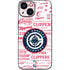 NBA Los Angeles Clippers Blast Logos iPhone 13 Mini Skin