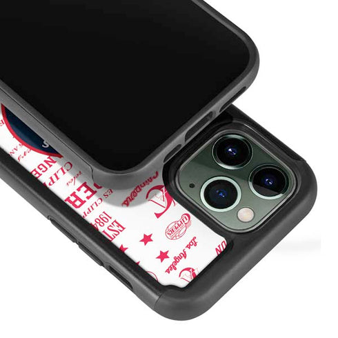 NBA Los Angeles Clippers Blast Logos iPhone 13 Pro Cargo Case