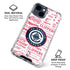 NBA Los Angeles Clippers Blast Logos iPhone 14 Plus Clear Case