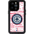 NBA Los Angeles Clippers Blast Logos iPhone 14 Pro Waterproof Case