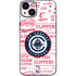 NBA Los Angeles Clippers Blast Logos iPhone 14 Skin