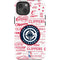 NBA Los Angeles Clippers Blast Logos iPhone 15 Plus Impact Case