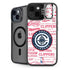 NBA Los Angeles Clippers Blast Logos iPhone 15 Plus Kickstand Case
