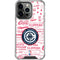 NBA Los Angeles Clippers Blast Logos iPhone 15 Pro Clear Case