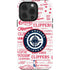 NBA Los Angeles Clippers Blast Logos iPhone 15 Pro Impact Case