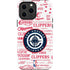 NBA Los Angeles Clippers Blast Logos iPhone 15 Pro Max Impact Case
