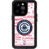 NBA Los Angeles Clippers Blast Logos iPhone 15 Pro Waterproof Case