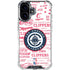 NBA Los Angeles Clippers Blast Logos iPhone 16 Clear Case