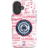 NBA Los Angeles Clippers Blast Logos iPhone 16 Magsafe Impact Case