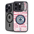 NBA Los Angeles Clippers Blast Logos iPhone 16 Pro Kickstand Case