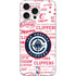 NBA Los Angeles Clippers Blast Logos iPhone 16 Pro Max Skin