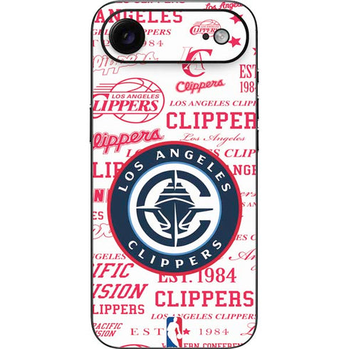 NBA Los Angeles Clippers Blast Logos iPhone 17 Air Skin