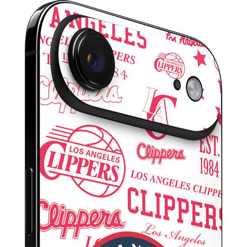 NBA Los Angeles Clippers Blast Logos iPhone 17 Air Skin