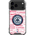 NBA Los Angeles Clippers Blast Logos iPhone 17 Pro Max Clear Case