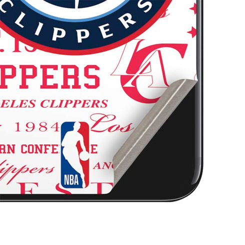 NBA Los Angeles Clippers Blast Logos iPhone SE (2nd & 3rd Gen) Skin