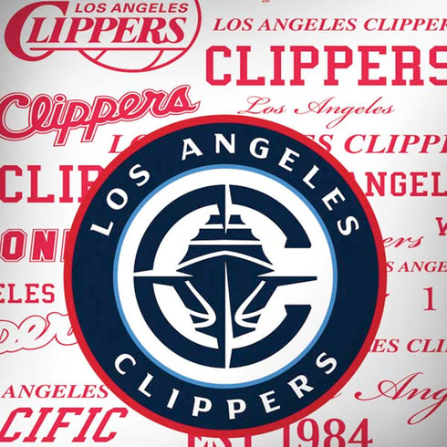 NBA Los Angeles Clippers Blast Logos iPhone X Skin