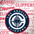NBA Los Angeles Clippers Blast Logos iPhone X Skin