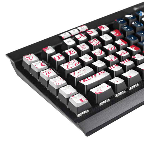 NBA Los Angeles Clippers Blast Logos K95 RGB PLATINUM Mechanical Gaming Keyboard Skin
