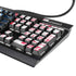 NBA Los Angeles Clippers Blast Logos K95 RGB PLATINUM Mechanical Gaming Keyboard Skin