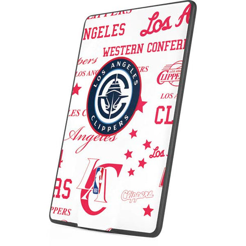 NBA Los Angeles Clippers Blast Logos Amazon Kindle Skin