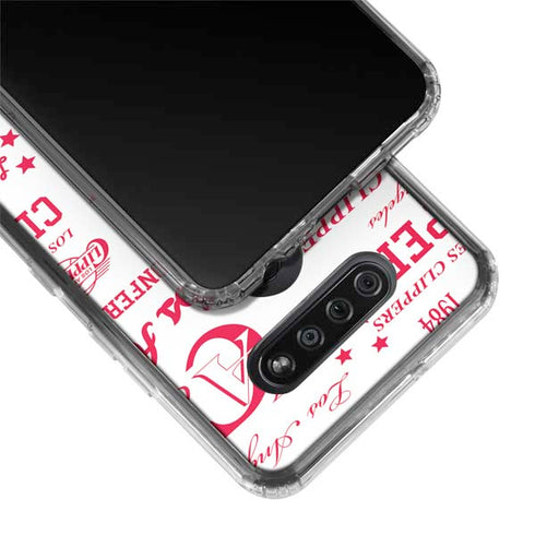 NBA Los Angeles Clippers Blast Logos LG K51/Q51 Clear Case