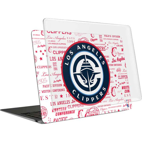 NBA Los Angeles Clippers Blast Logos MacBook Air 13in M1 (2021) Case plus Skin