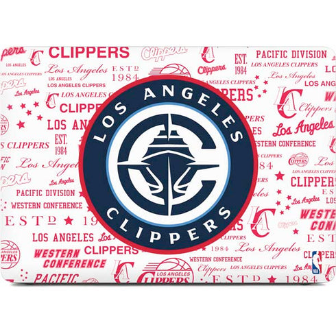 NBA Los Angeles Clippers Blast Logos Apple MacBook Air Skin