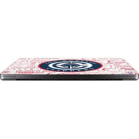 NBA Los Angeles Clippers Blast Logos MacBook Pro 14in (2021-24) Skin