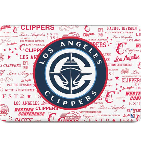 NBA Los Angeles Clippers Blast Logos MacBook Skins