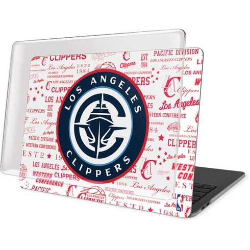 NBA Los Angeles Clippers Blast Logos MacBook Pro 15in (2016-19) Case plus Skin