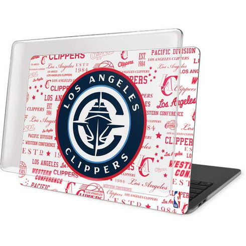 NBA Los Angeles Clippers Blast Logos MacBook Pro 16in (2019-20) Case plus Skin