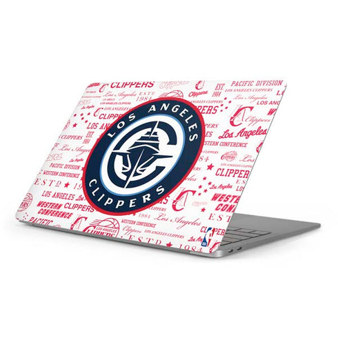 NBA Los Angeles Clippers Blast Logos Apple MacBook Pro 16-inch Skin