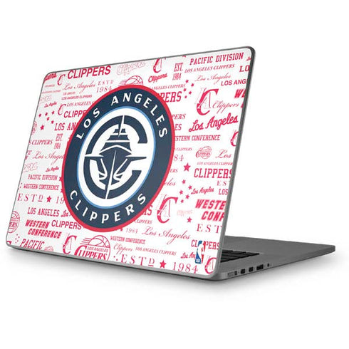 NBA Los Angeles Clippers Blast Logos Apple MacBook Pro 17-inch Skin