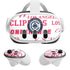 NBA Los Angeles Clippers Blast Logos Meta Quest 3 Skin