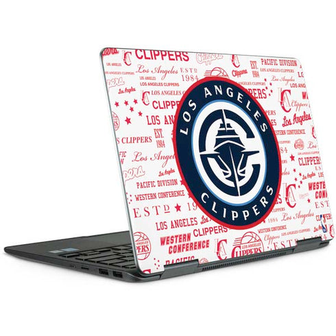 NBA Los Angeles Clippers Blast Logos Notebook 9 Pro 13in (2017) Skin