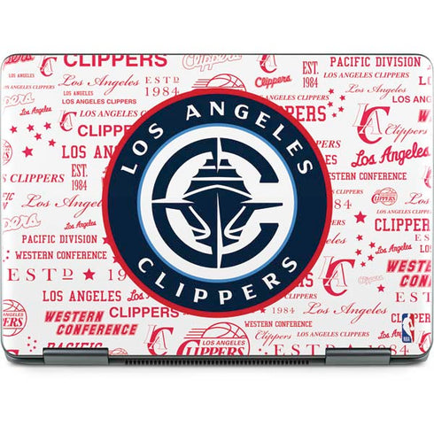 NBA Los Angeles Clippers Blast Logos Notebook 9 Pro 13in (2017) Skin
